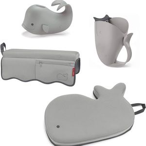 NEW Skip Hop Moby Baby Bath Essential Set, Grey